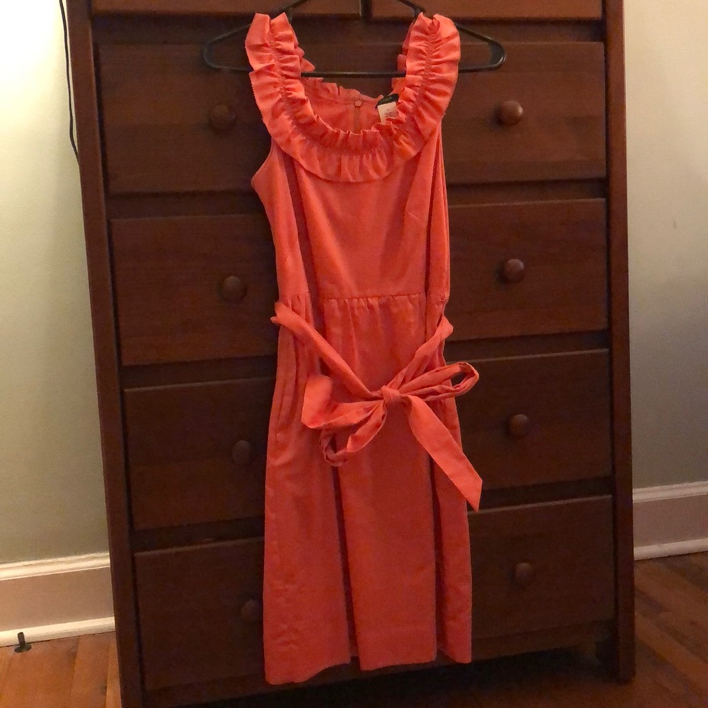 J Crew Peach Dress